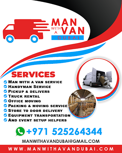 رجل مع شاحنة دبي - United Arab Emirates|Al Quoz - Al Quoz Industrial Area 4 - Dubai|22nd St