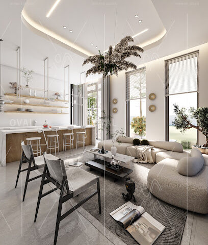 استوديو التصميمات الداخلية البيضاوية - دبي - +971 9 606 2020