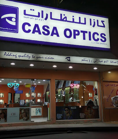 كاسا للبصريات - رأس الخيمة - الفجيرة - +971 7 235 5734
